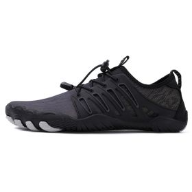 Men's Outdoor Breathable Casual Shoes (Option: Black-36)